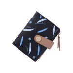 Women'S Fashion Leaf Floral Pattern Buckle Zipper Wallet - Image 13
