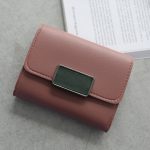 Women Fashion Stitching Contrast Color Retro Wallet - Image 12