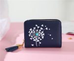 Women Fashion Pu Leather Zipper Multi Card Slot Mini Short Wallet - Image 12