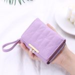 Women Fashion Pu Leather Mini Zipper Compact Wallet - Image 13