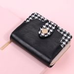 Women Fashion Houndstooth Compact Wallet - Image 11