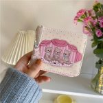 Women Fashion Original Retro Court Style Cute Short Wallet - Image 8