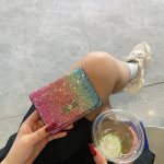 Women'S Fashion Sequin Tri-Fold Design Compact Wallet - Image 11
