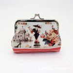 Women Fashion Digital Printing Compact Clip Wallet - Image 12