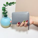 Women Simple Solid Color Pu Mini Wallet - Image 7