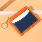 Women Fashion Color Block Multi Card Wallet - Image 7