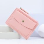 Women Simple Flap Zipper Card Wallet - Image 7