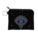 Wholesale Women Fashion Evil Eye Print Mini Wallet - Image 7