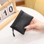 Women Fashion Litchi Zipper PU Wallet - Image 5
