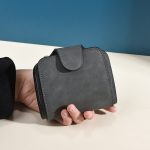 Wholesale Women Retro Simple Multi-Card Solid Color Wallet - Image 7