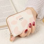 Wholesale Women Fashion Cartoon Cow Print Mini Wallet - Image 7