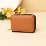 Wholesale Women Fashion Solid Color PU Mini Wallet - Image 7