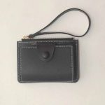 Wholesale Women Fashion Casual Solid Color PU Zipper Two-Fold Wallets - Image 7