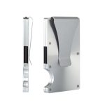 Wholesale Simple Solid Color Aluminum Alloy Anti-Theft Brush Anti-Degaussing Credit Card Bag - Image 3