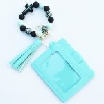 Wholesale Women Fashion Cross Bracelet Keychain Card Wallet - Image 5