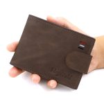 Wholesale Men Fashion Simple Multi-Function Multi-Card Zipper Wallet - Image 5