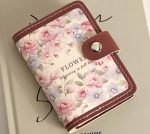 Wholesale Women Fashion Elegant Flower Oil Painted Multi-Card Wallets - Image 6