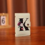 Women Fashion Letter Floral Element Printed Small Card Bag Wallets - Image 6