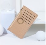 Wholesale Women Fashion Crocodile Pattern Multi-Card Zipper Wallet - Image 5