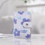 Women Fashion Floral Pattern Printed Card Bag Wallet - Image 7