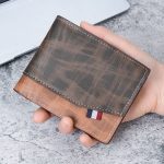Wholesale Vintage Patchwork Frosted Multi-Card Large Capacity Wallet - Image 7