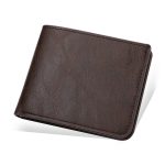 Wholesale Men Retro Solid Color Wallet - Image 7