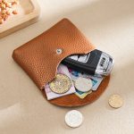 Women Fashion Casual Solid Color Leather Coin Wallet - Image 6