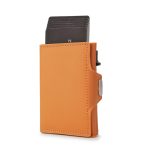 Wholesale Men'S Casual Aluminum Alloy Zipper Carbon Fiber Metal Card Holder Wallet - Image 2