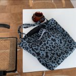 Wholesale Women Leopard Print Large Capacity Tote Shopping Bag - Image 6