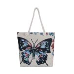 Wholesale Fashion Cartoon Jacquard Canvas Tote Bag - Image 6