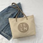 Wholesale Women Simple Casual Letter Large Capacity Square Canvas Tote Bag - Image 7