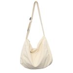 Wholesale Women Simple Solid Color Large Capacity Canvas Tote Bag - Image 7