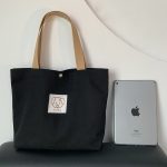 Wholesale Women Cute Bear Print Large Capacity Canvas Tote Bag - Image 7