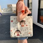 Wholesale Women'S Fashion Anime Large Capacity Canvas Tote Bag - Image 29