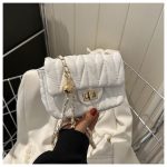 Wholesale Simple And Fashionable Embroidered Rhombic Chain Crossbody Bag - Image 8