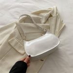 Wholesale Women Fashion Casual Simple Solid Color Small Square Crossbody Bag - Image 7