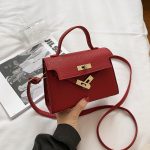 Wholesale Women Fashion Casual Solid Color Buckle Crossbody Bag - Image 7