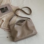 Wholesale Women Fashion Casual Solid Color Large Capacity Crossbody Bag