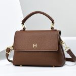 Wholesale Women Fashion Casual Solid Color Small Square Handbag