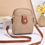 Wholesale Women Fashion Casual Color Block Crossbody Bag - Image 7