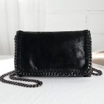Wholesale Women Fashion Simple Solid Color Woven Chain Crossbody Bag