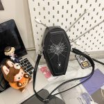 Wholesale Women Fashion Gothic Halloween Embroidered Spider Skull Crossbody Bag - Image 7