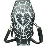 Wholesale Women Fashion Gothic Spider Web Crossbody Bag - Image 6
