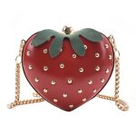 Wholesale Fashion Strawberry Heart Chain Crossbody Bag - Image 7