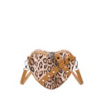 Wholesale Women Fashion Casual Leopard Heart-Shaped Crossbody Bag - Image 6