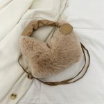 Autumn And Winter Plush Crossbody Bag - Image 7