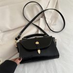 Wholesale Women Fashion Retro Simple Solid Color Crossbody Bag - Image 7