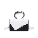 Wholesale Fashion Color-Matching Summer Casual Simple Crossbody Metal Portable Small Square Bag - Image 7