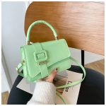 Women Summer Candy Color Flap Square Bag - Image 7