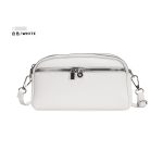 Women Casual Solid Color Pu Leather Crossbody Bag - Image 7